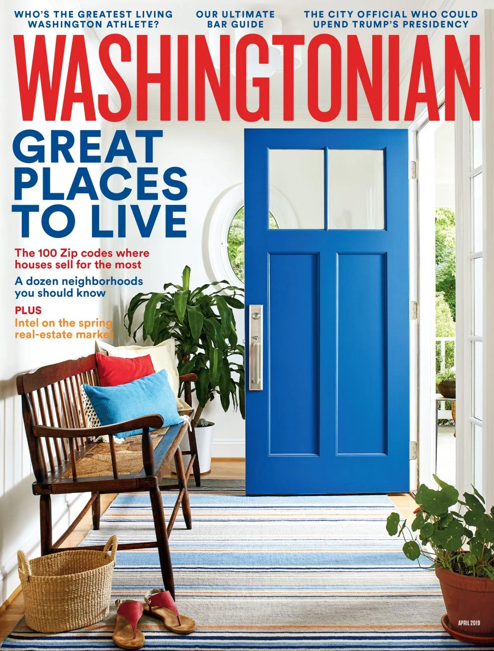 Washingtonian April 01, 2019 Issue Cover