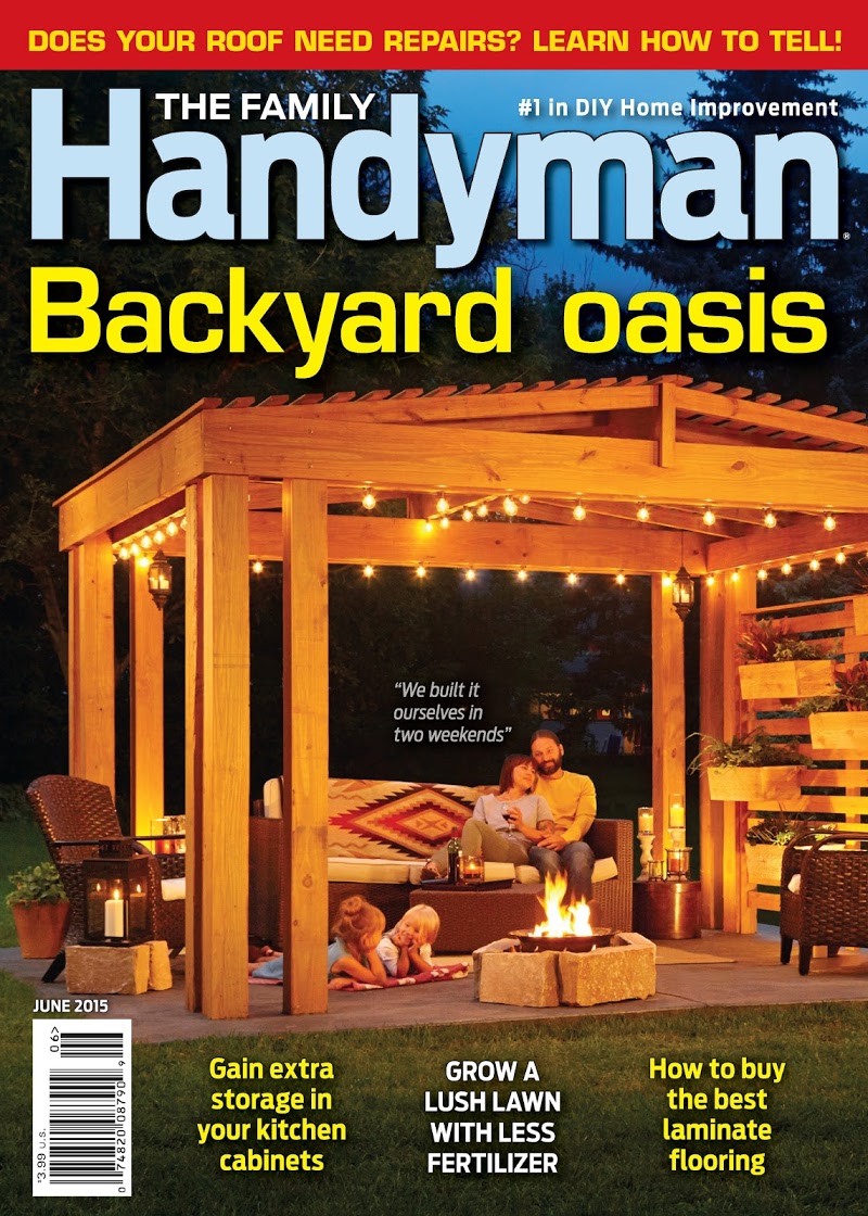 The-Family-Handyman June 01, 2015 Issue Cover