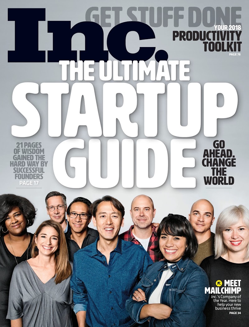 Inc-Magazine December 01, 2017 Issue Cover