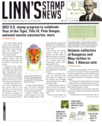 Linns-Stamp-News-Weekly November 22, 2021 Issue Cover