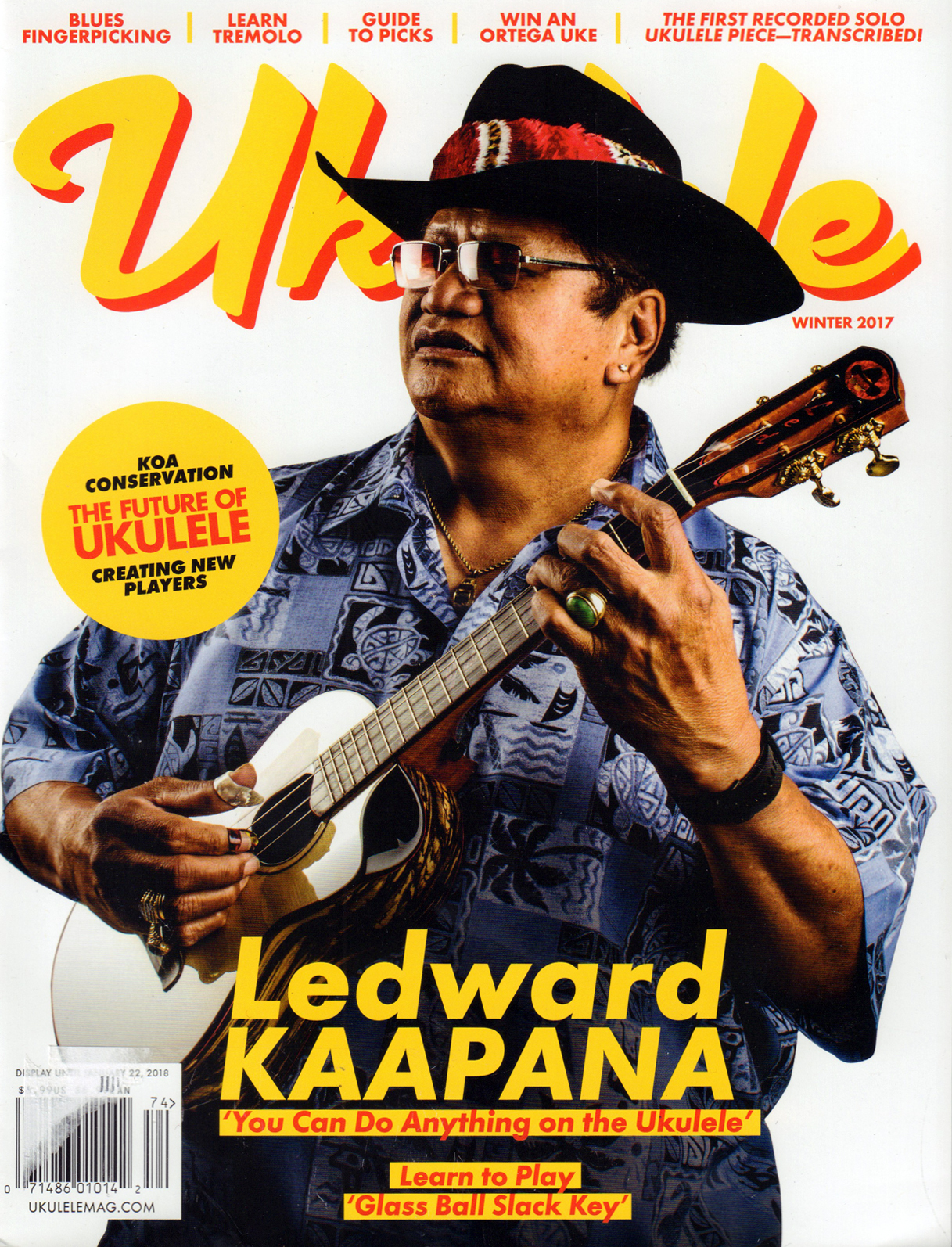 Ukulele December 01, 2017 Issue Cover