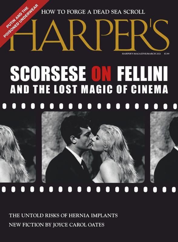 Harpers March 01, 2021 Issue Cover