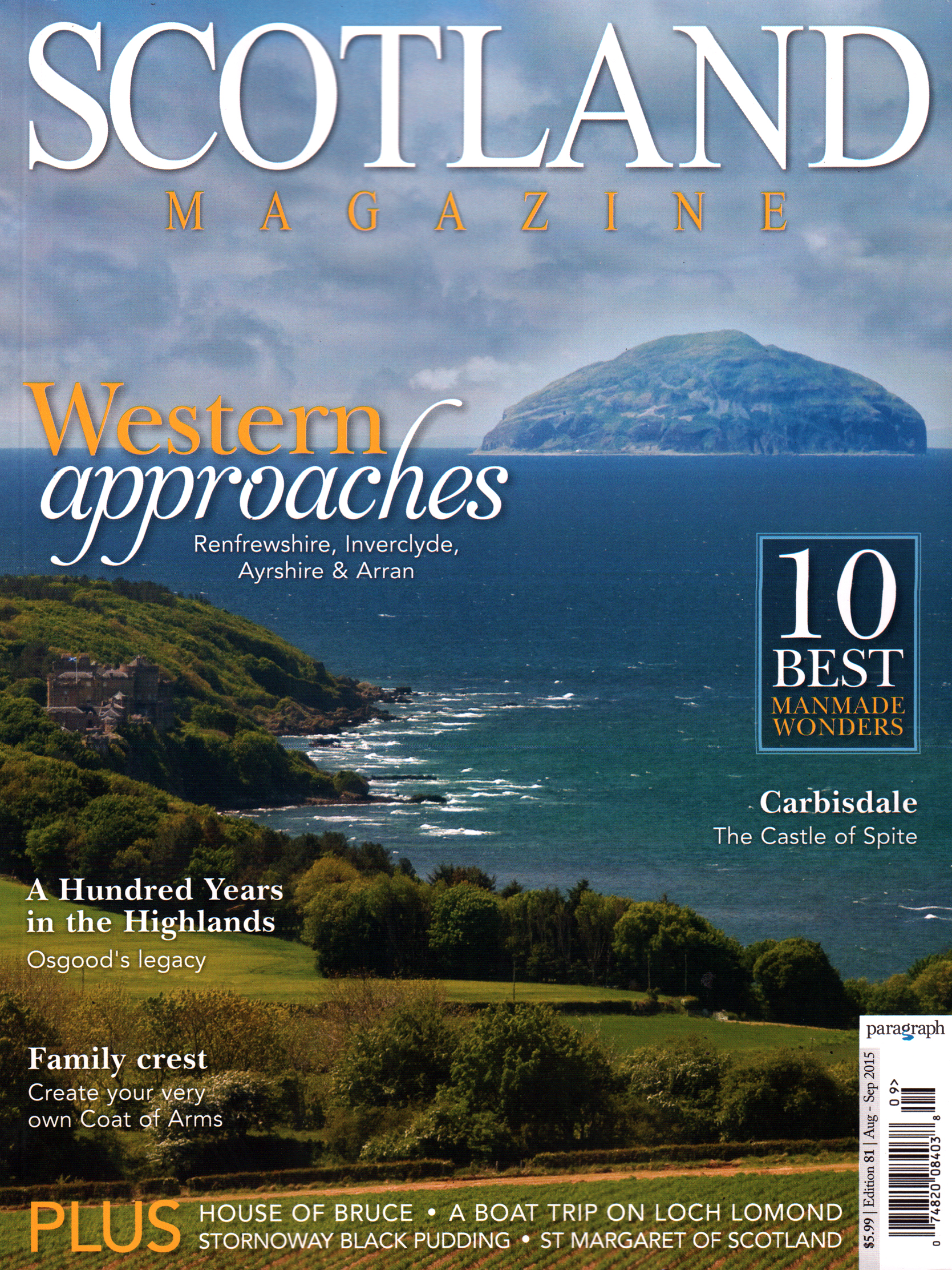 Scotland-Magazine August 01, 2015 Issue Cover