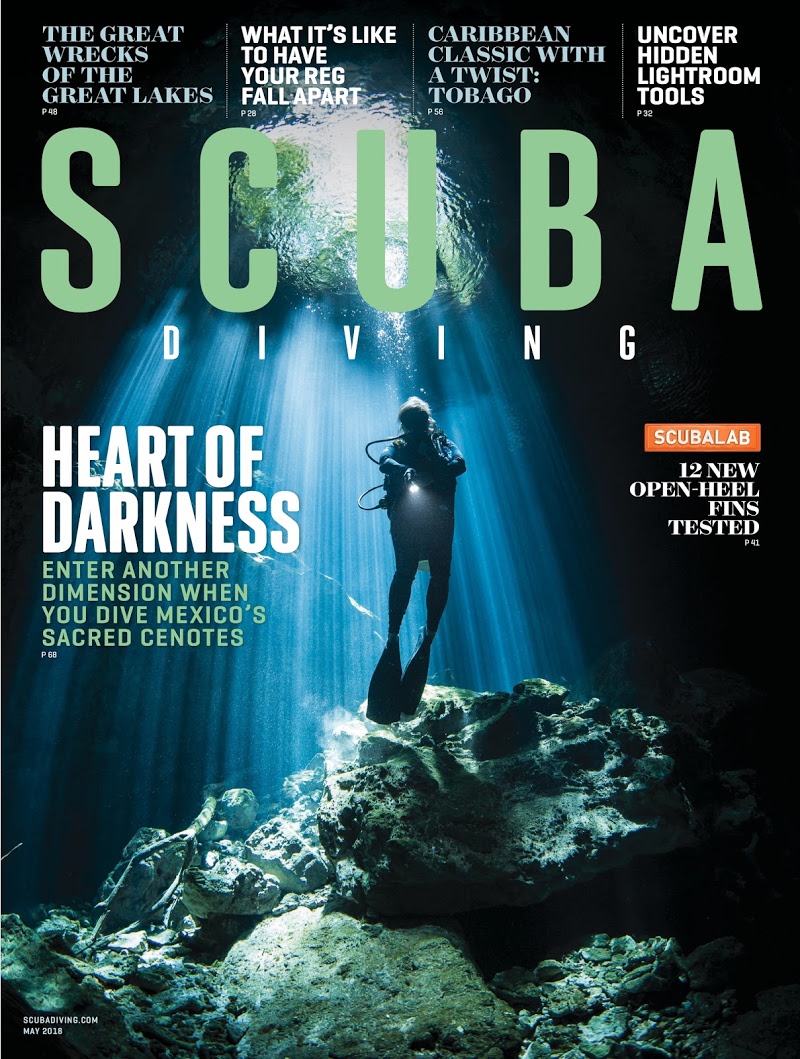 Scuba-Diving May 01, 2018 Issue Cover