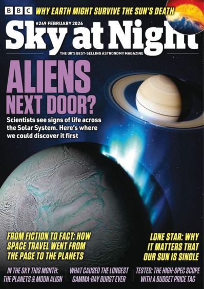 BBC Sky at Night February 01, 2026 Issue Cover