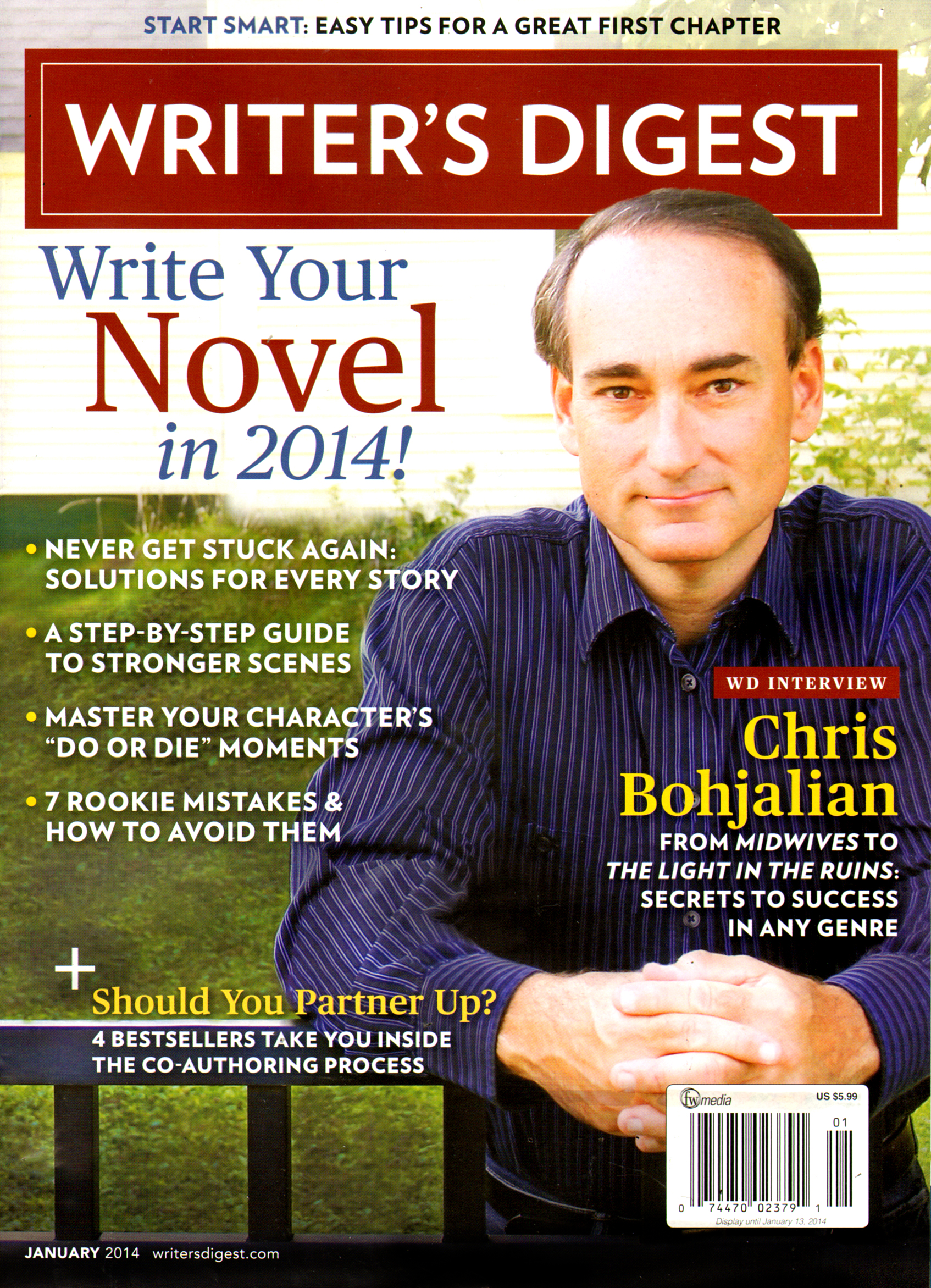 Writers-Digest January 01, 2014 Issue Cover