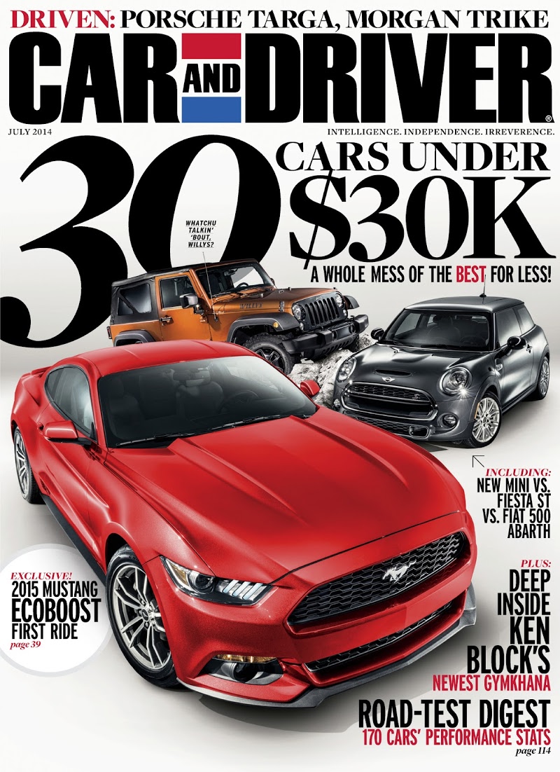 Car-And-Driver July 01, 2014 Issue Cover