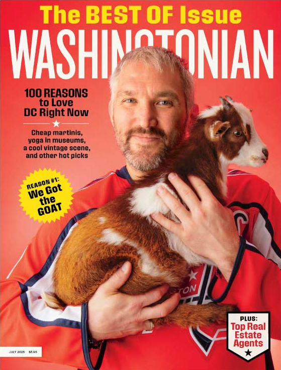 Washingtonian July 01, 2025 Issue Cover