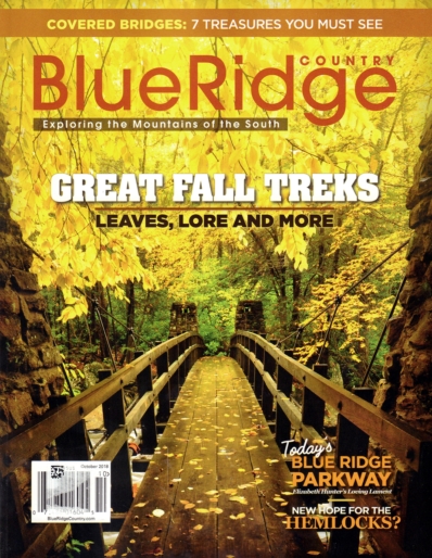 Blue Ridge Country October 01, 2018 Issue Cover