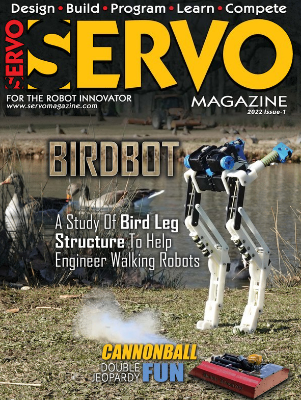 Servo Magazine January 01, 2022 Issue Cover