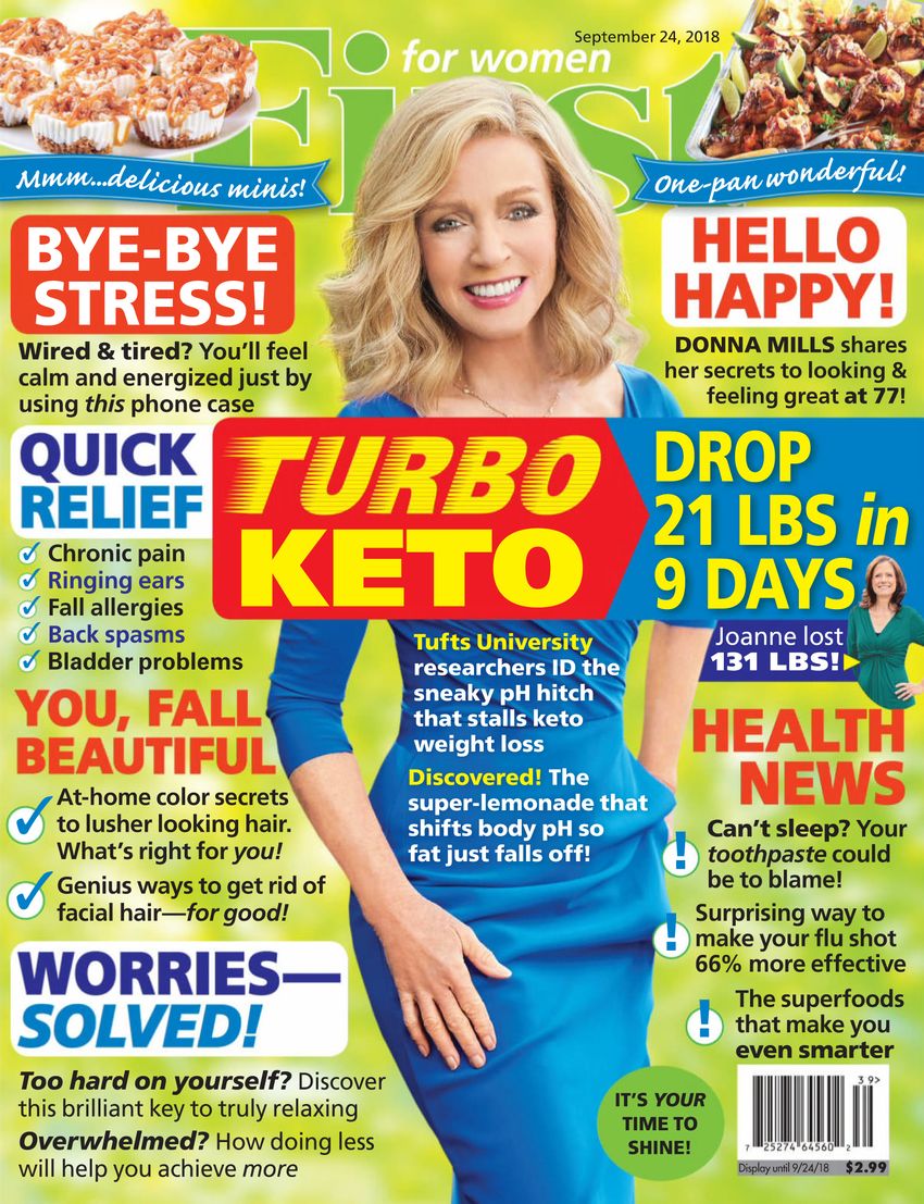 first-for-women September 24, 2018 Issue Cover