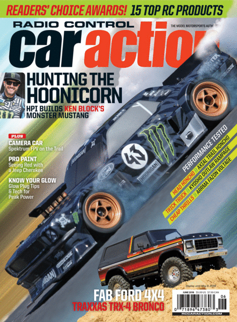 Radio-Control-Car-Action June 01, 2018 Issue Cover