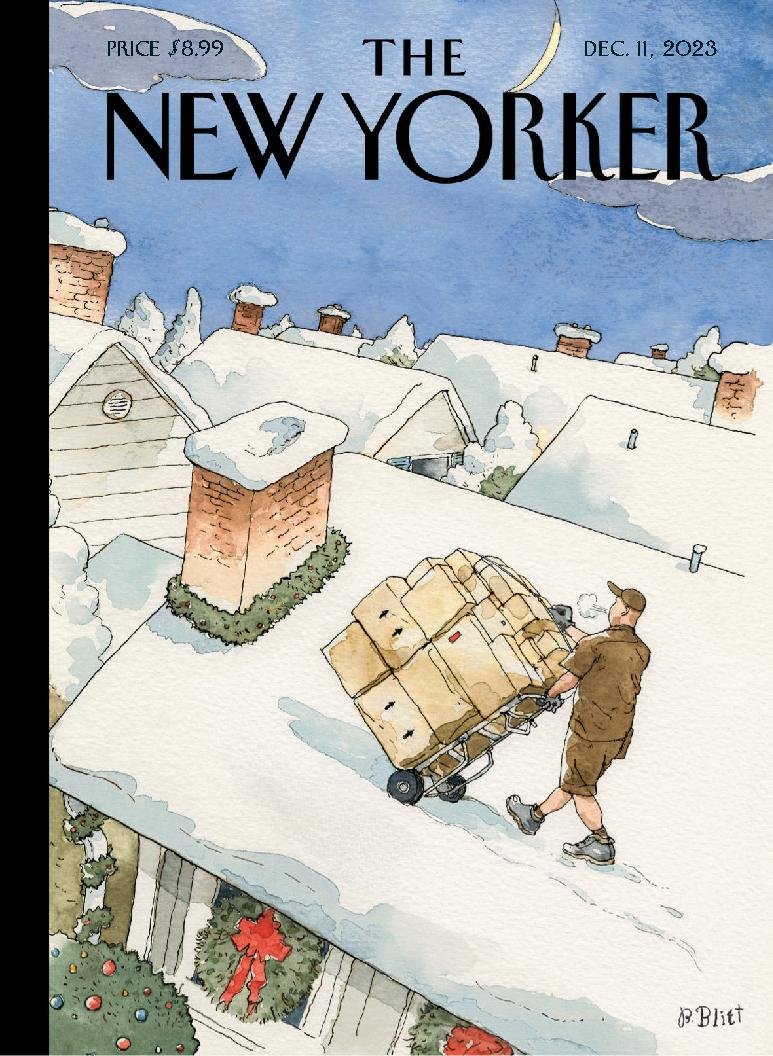 The-New-Yorker December 11, 2023 Issue Cover