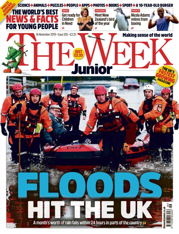 The-Week-Junior November 16, 2019 Issue Cover