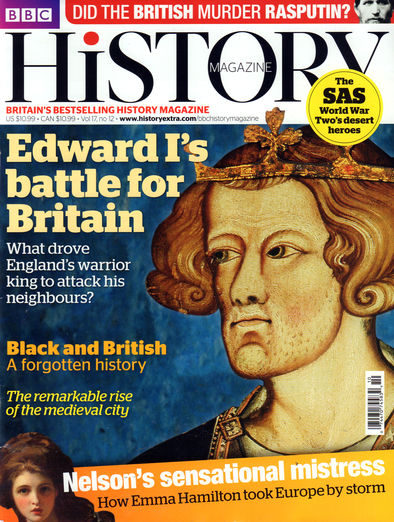 BBC-History December 01, 2016 Issue Cover