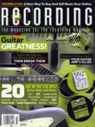 Recording-Magazine July 01, 2017 Issue Cover