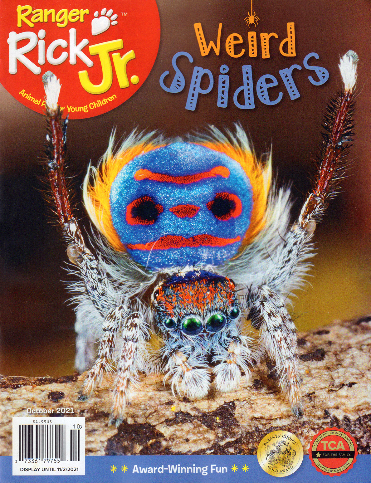 Ranger-Rick-Jr October 01, 2021 Issue Cover