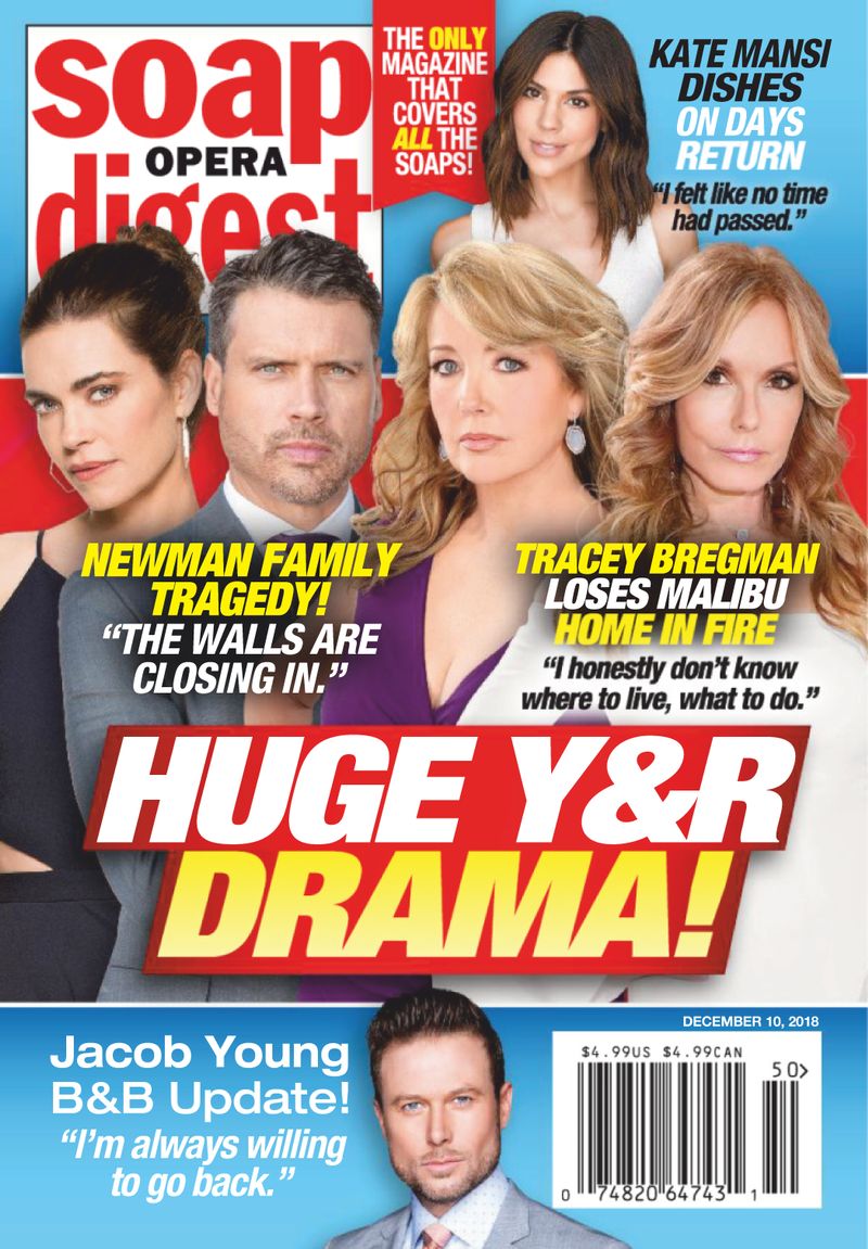 soap-opera-digest December 10, 2018 Issue Cover