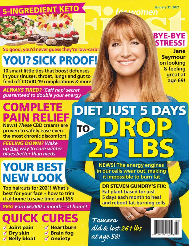 First-For-Women January 11, 2021 Issue Cover