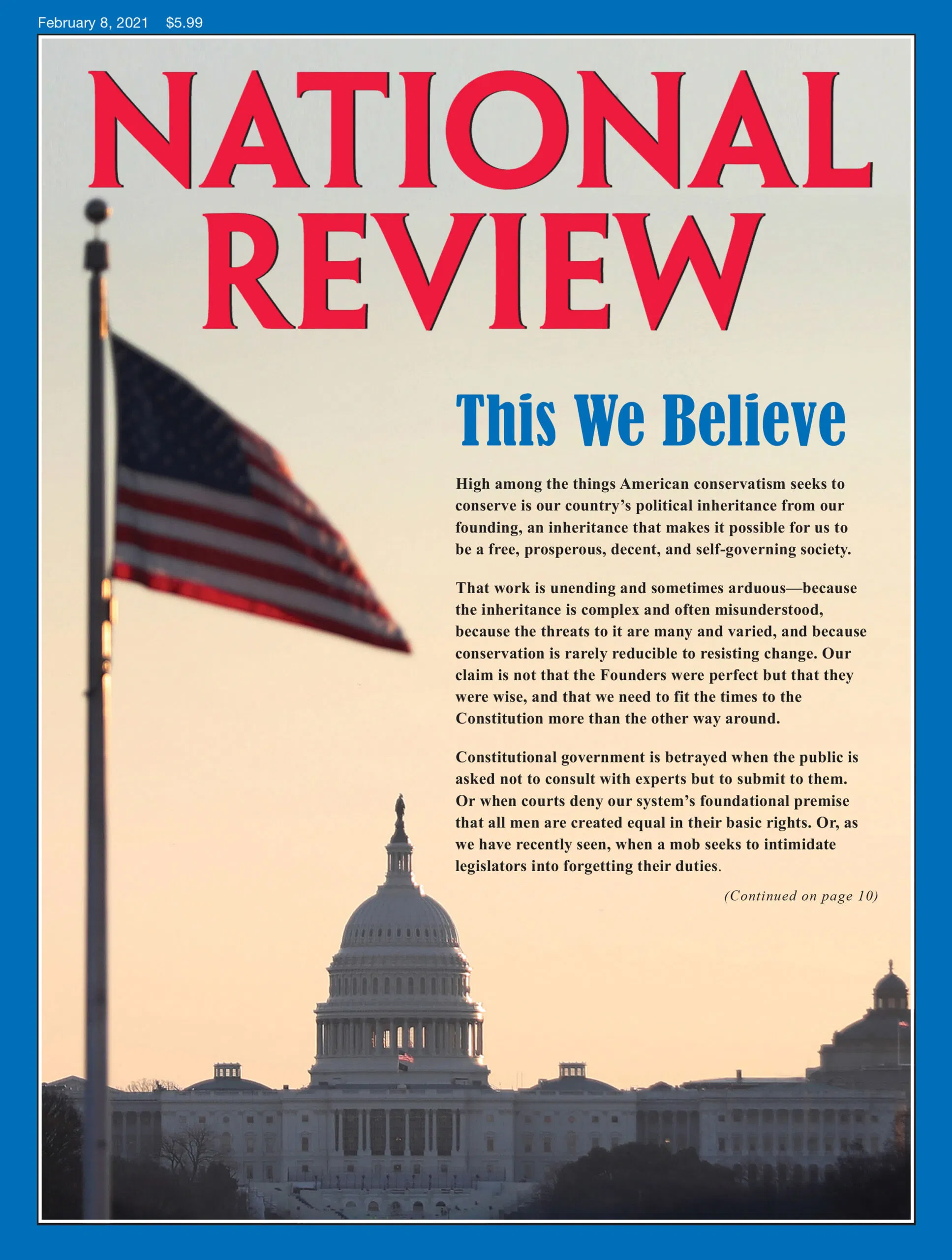 National-Review February 08, 2021 Issue Cover