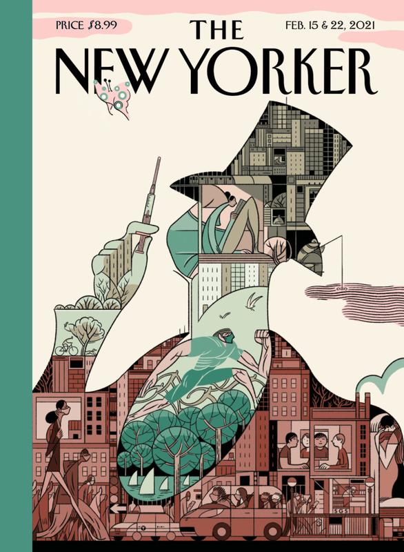 The-New-Yorker February 15, 2021 Issue Cover