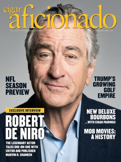 Cigar Aficionado September 01, 2015 Issue Cover