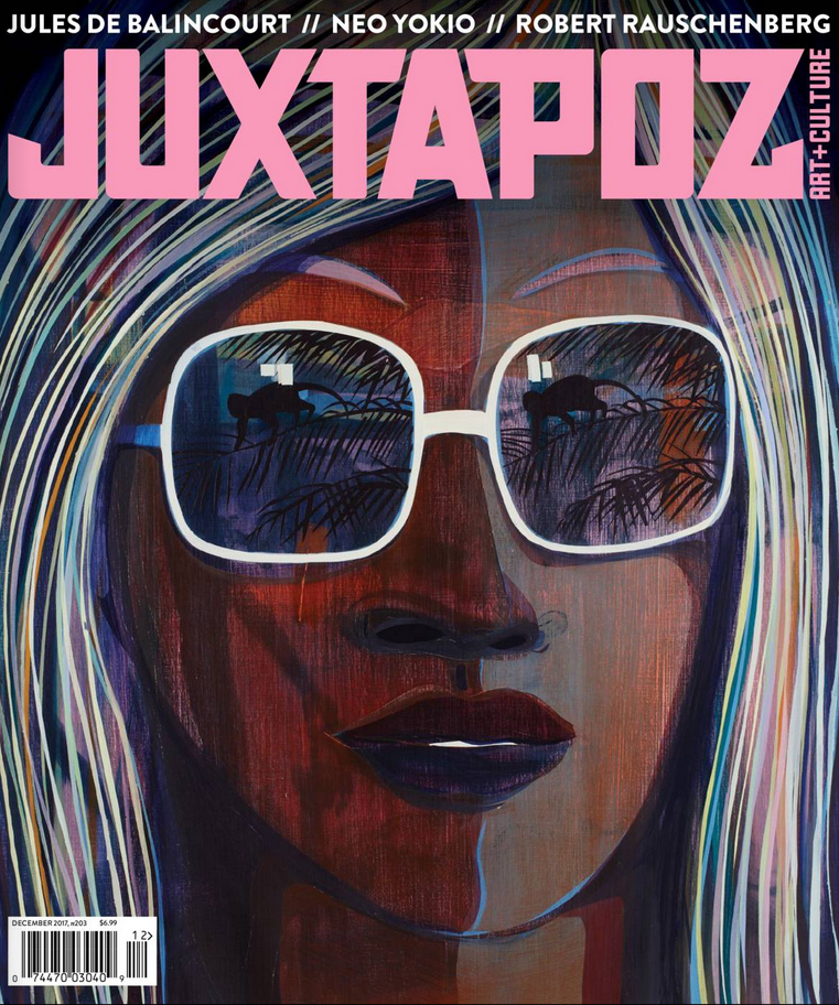 Juxtapoz December 01, 2017 Issue Cover