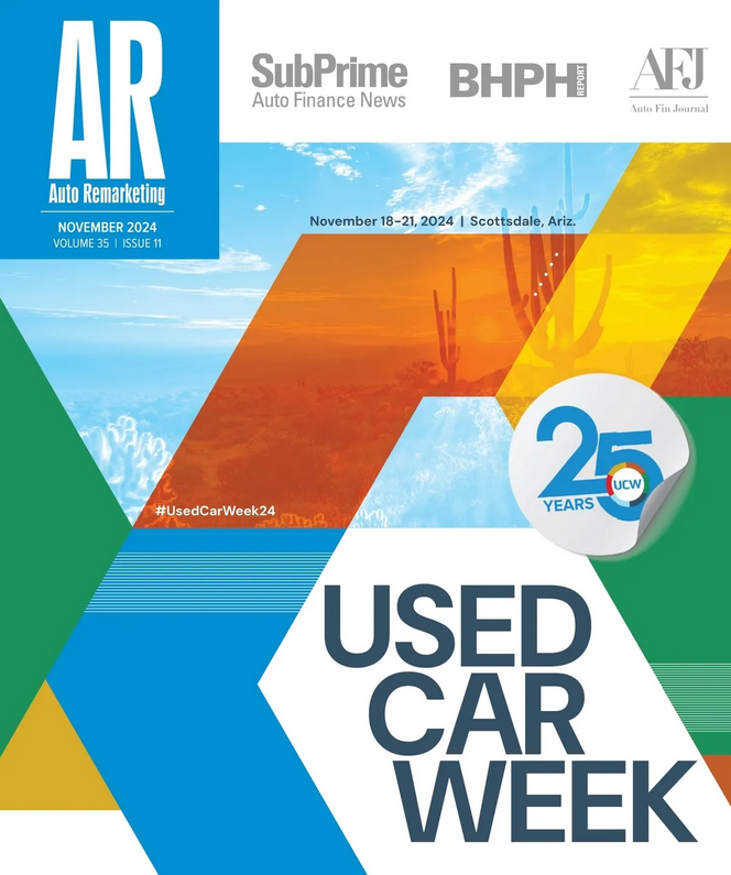Auto-Remarketing-News November 01, 2024 Issue Cover