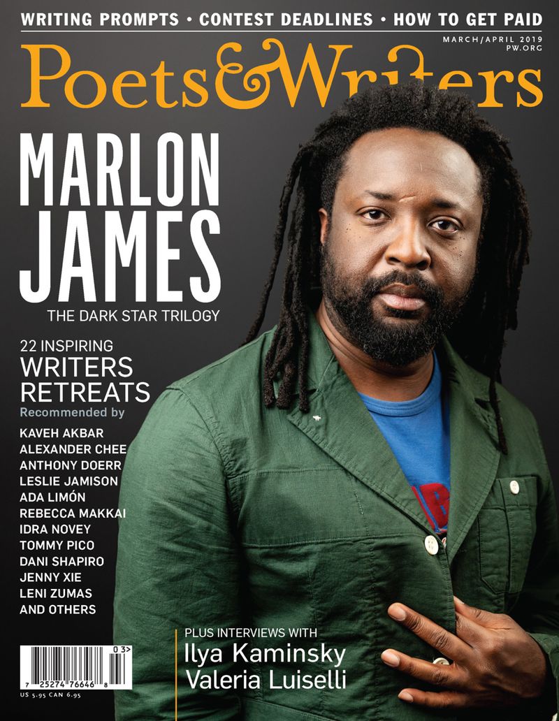 Poets-and-Writers March 01, 2019 Issue Cover