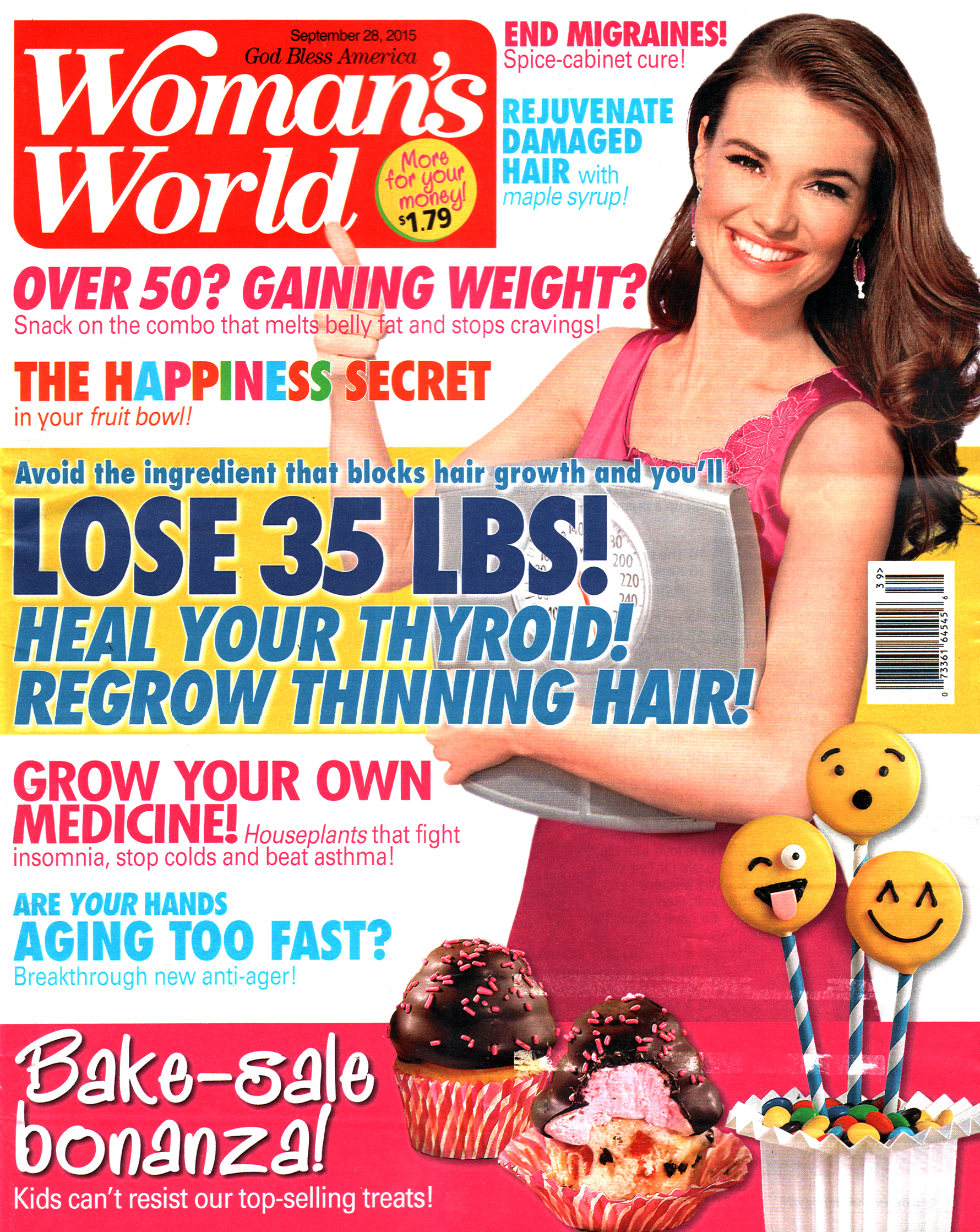 Womans-World September 28, 2015 Issue Cover