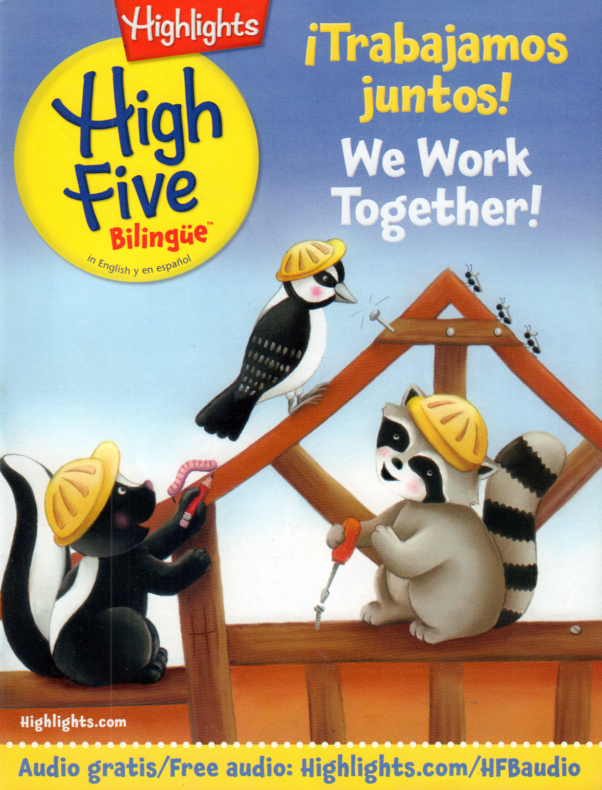 Highlights-High-Five-Bilingue April 01, 2017 Issue Cover