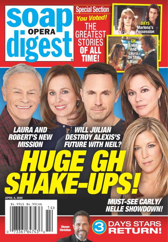 Soap-Opera-Digest April 06, 2020 Issue Cover