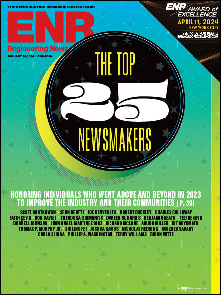 Engineering-News-Record January 29, 2024 Issue Cover