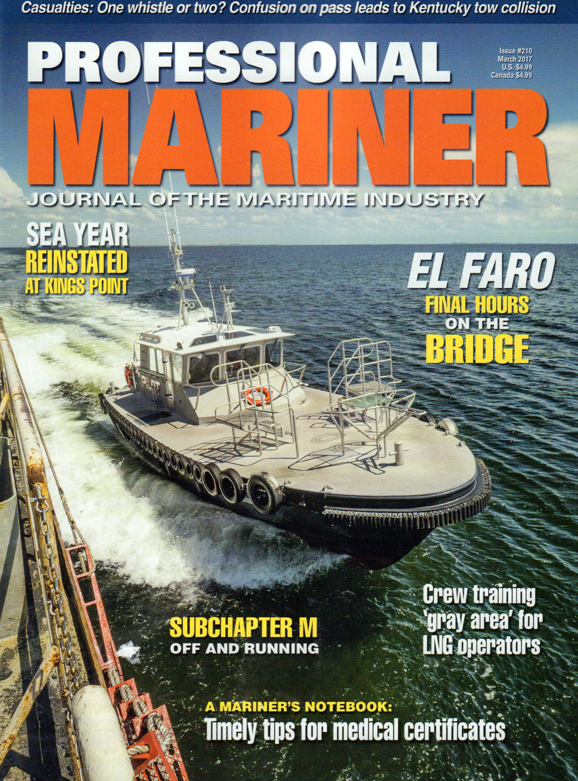 Professional-Mariner March 01, 2017 Issue Cover