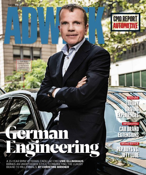 Adweek August 08, 2016 Issue Cover