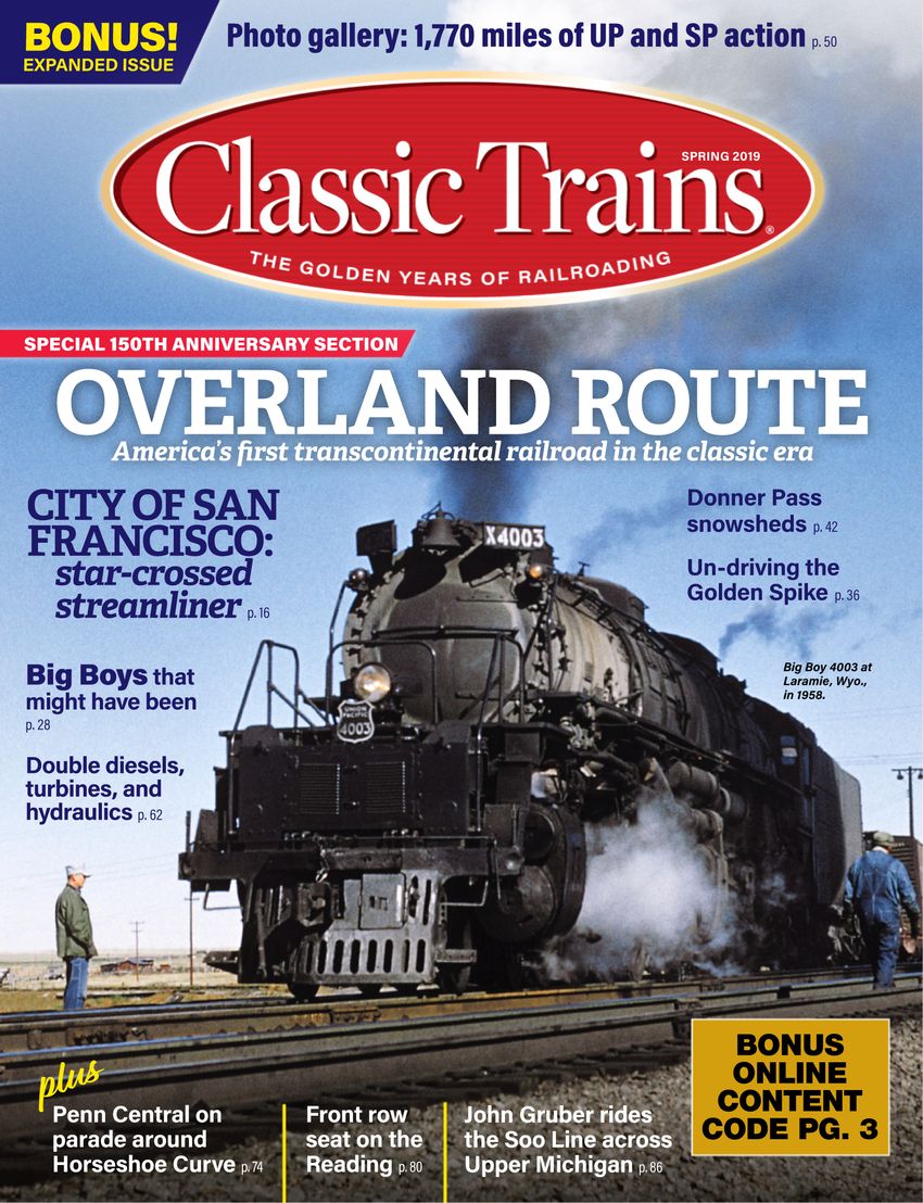 Classic-Trains March 01, 2019 Issue Cover