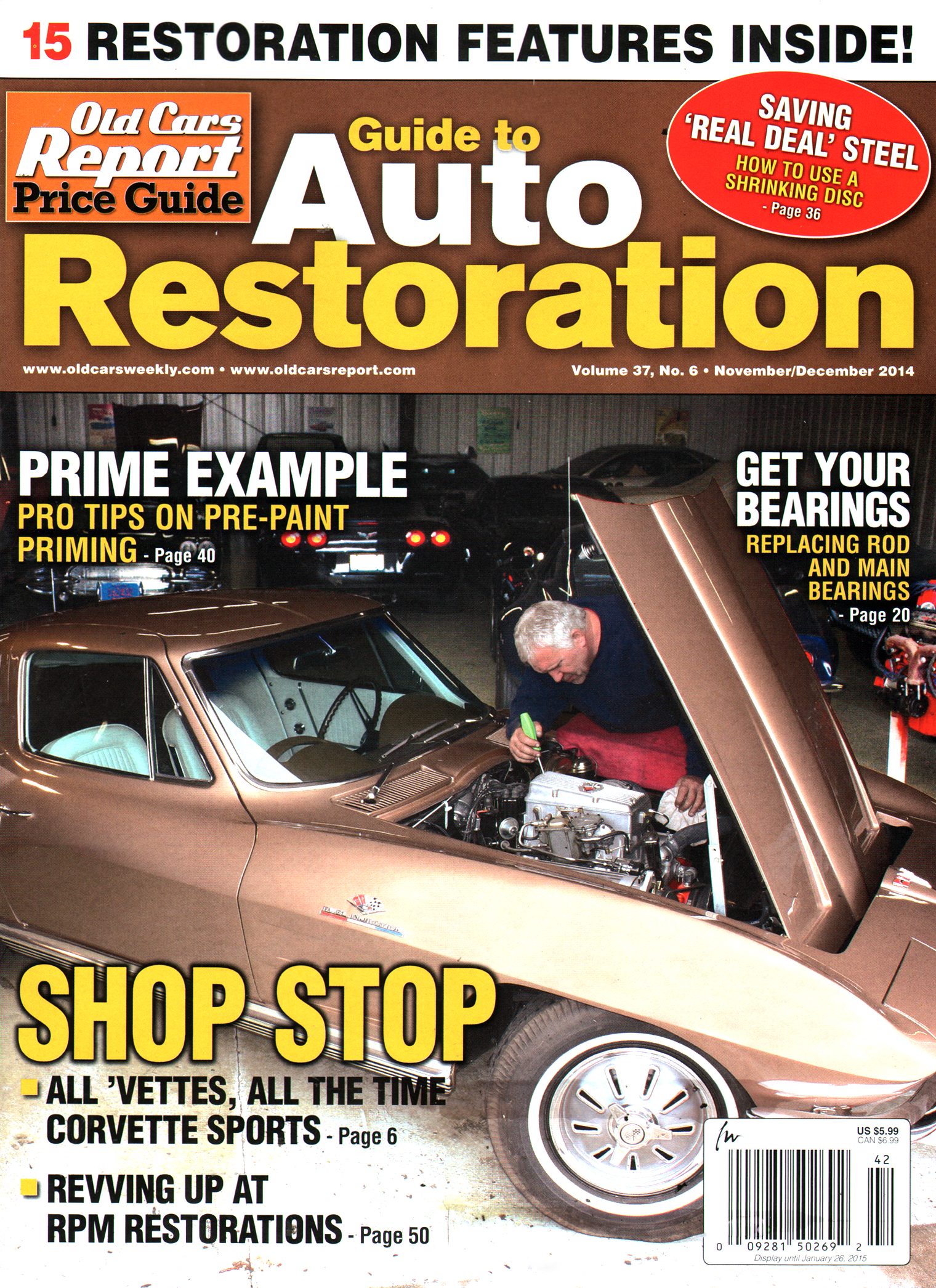 Old-Cars-Report-Price-Guide November 01, 2014 Issue Cover