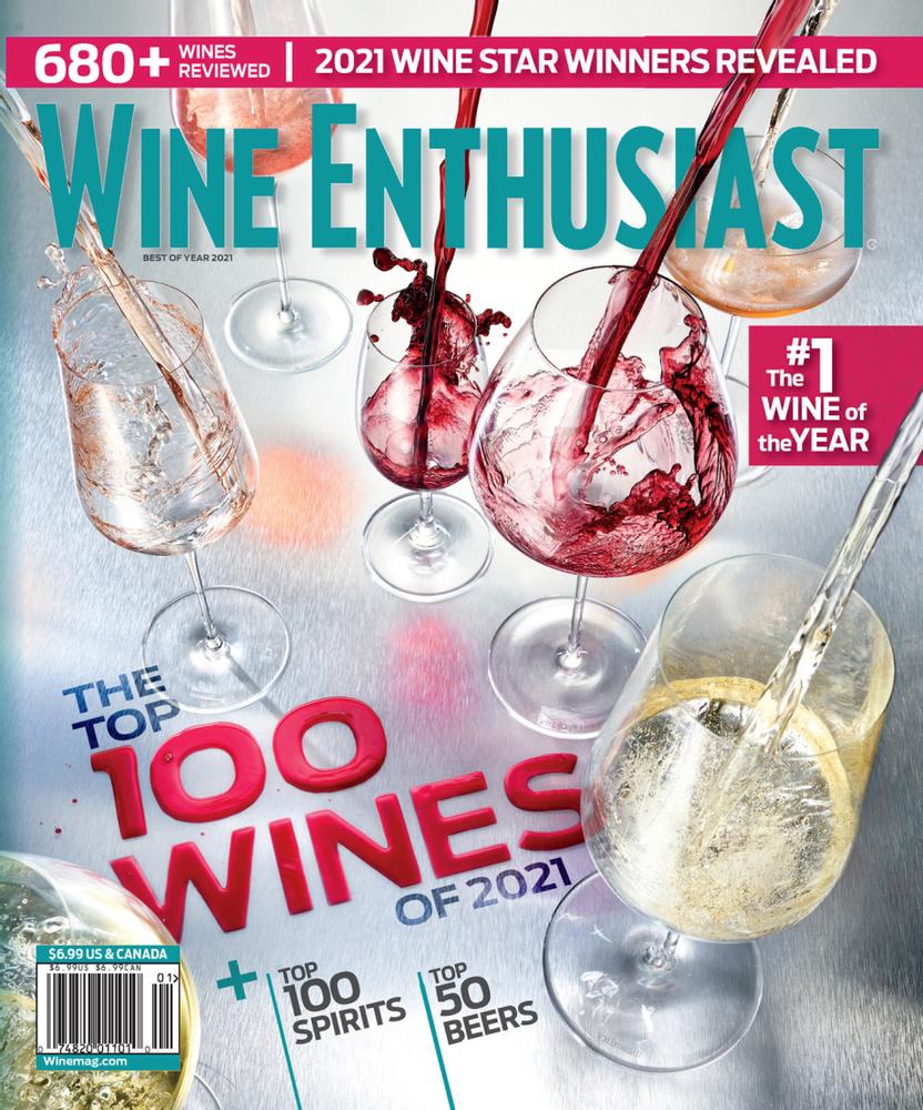 Wine-Enthusiast December 31, 2021 Issue Cover
