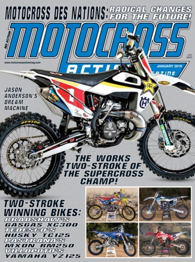 Motocross Action January 01, 2019 Issue Cover