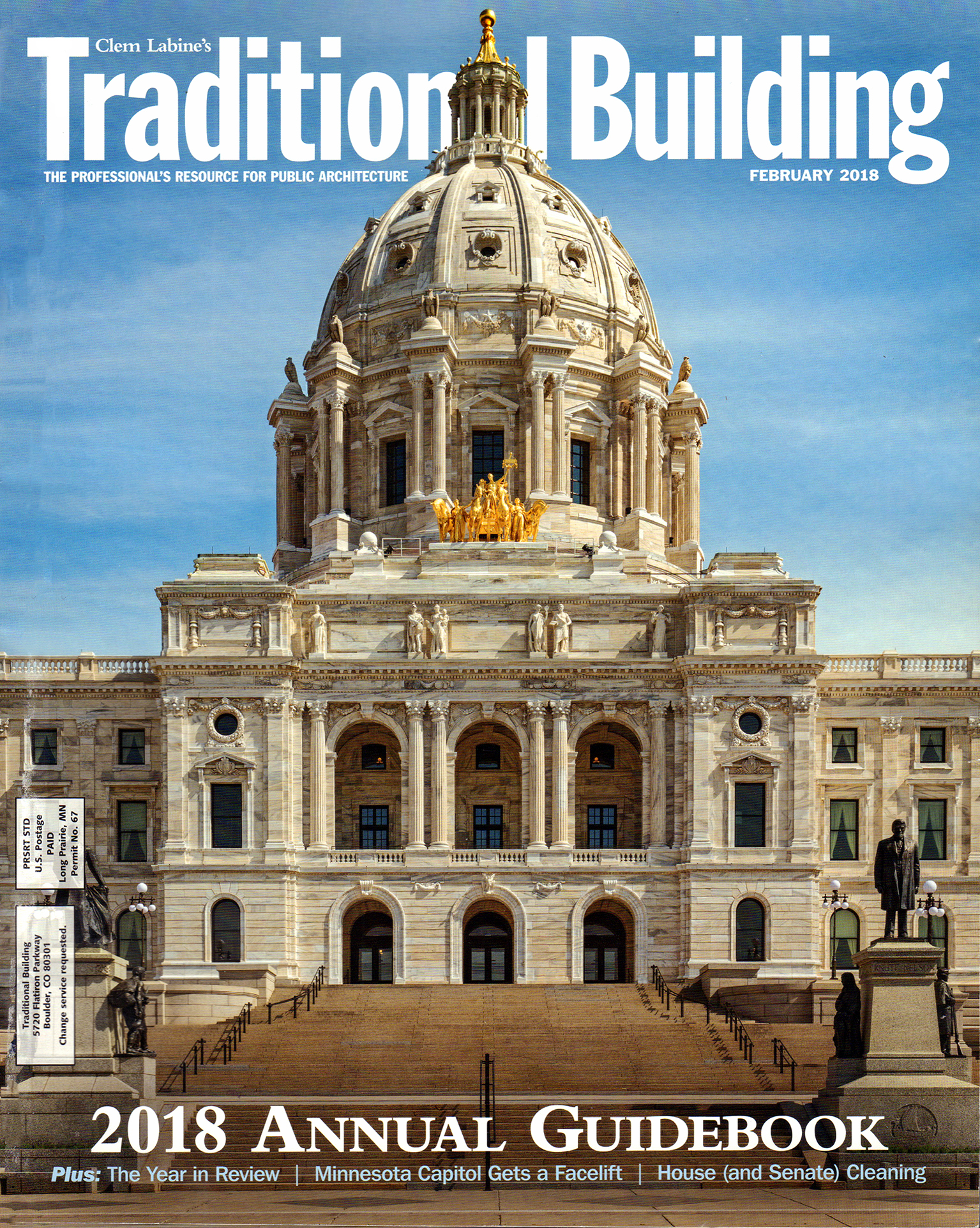 Traditional-Building February 01, 2018 Issue Cover