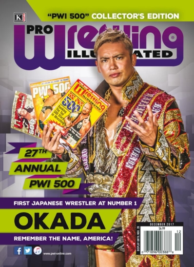 Pro Wrestling Illustrated December 01, 2017 Issue Cover