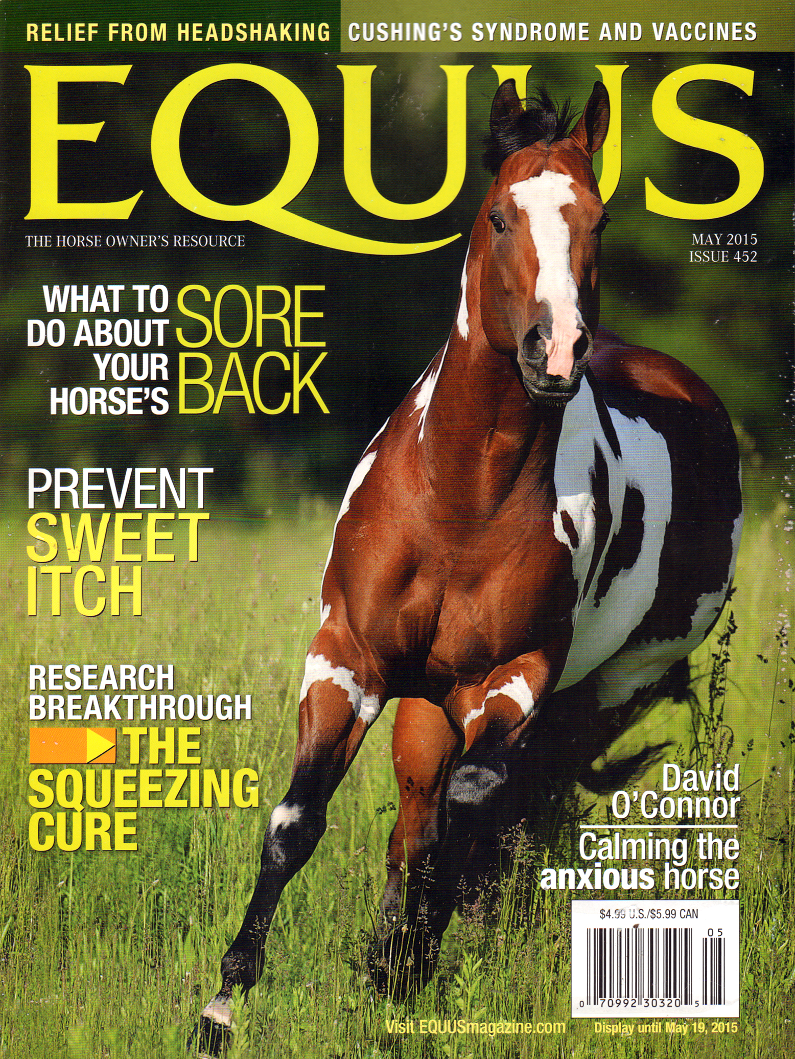 Equus May 01, 2015 Issue Cover