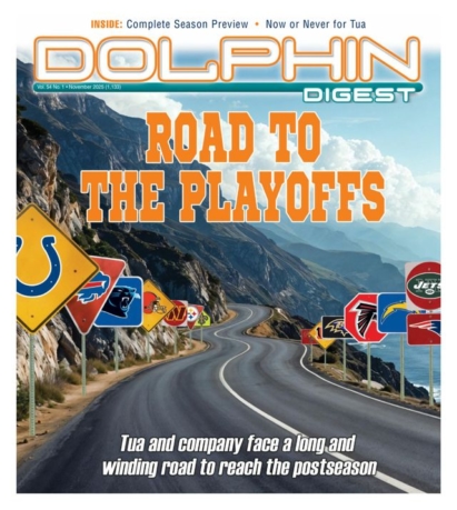 Dolphin Digest November 01, 2025 Issue Cover