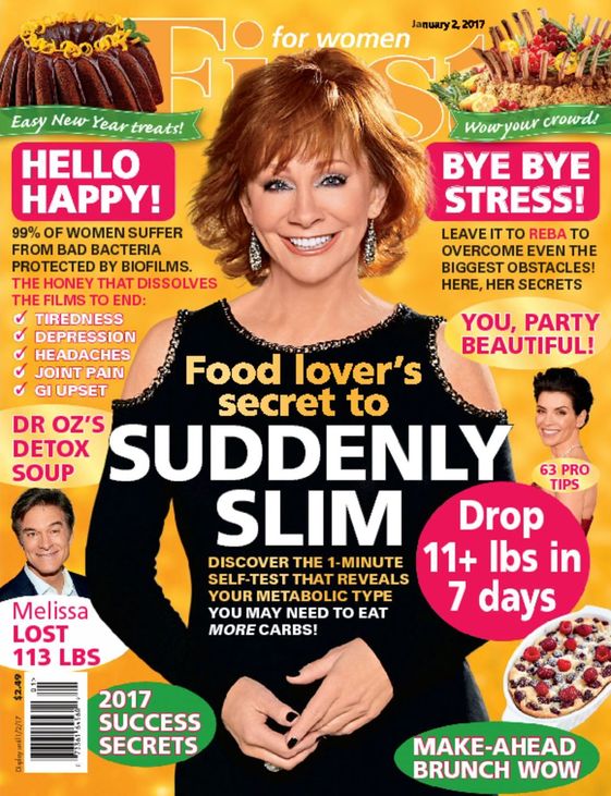 first-for-women January 02, 2017 Issue Cover