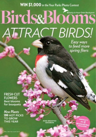 Birds & Blooms April 01, 2020 Issue Cover