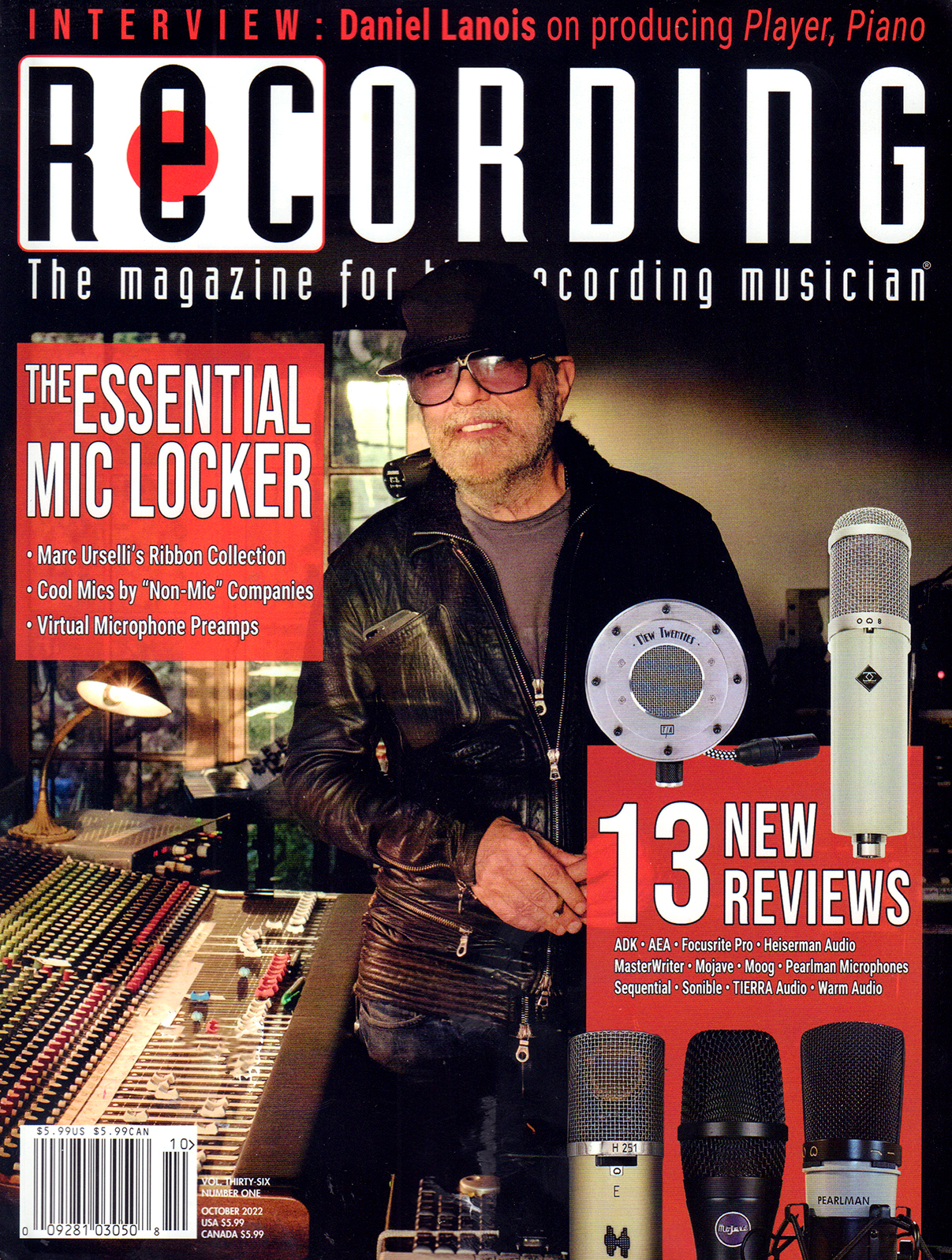 Recording-Magazine October 01, 2022 Issue Cover