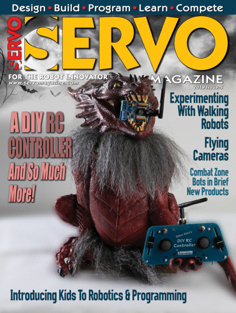 Servo-Magazine September 01, 2019 Issue Cover