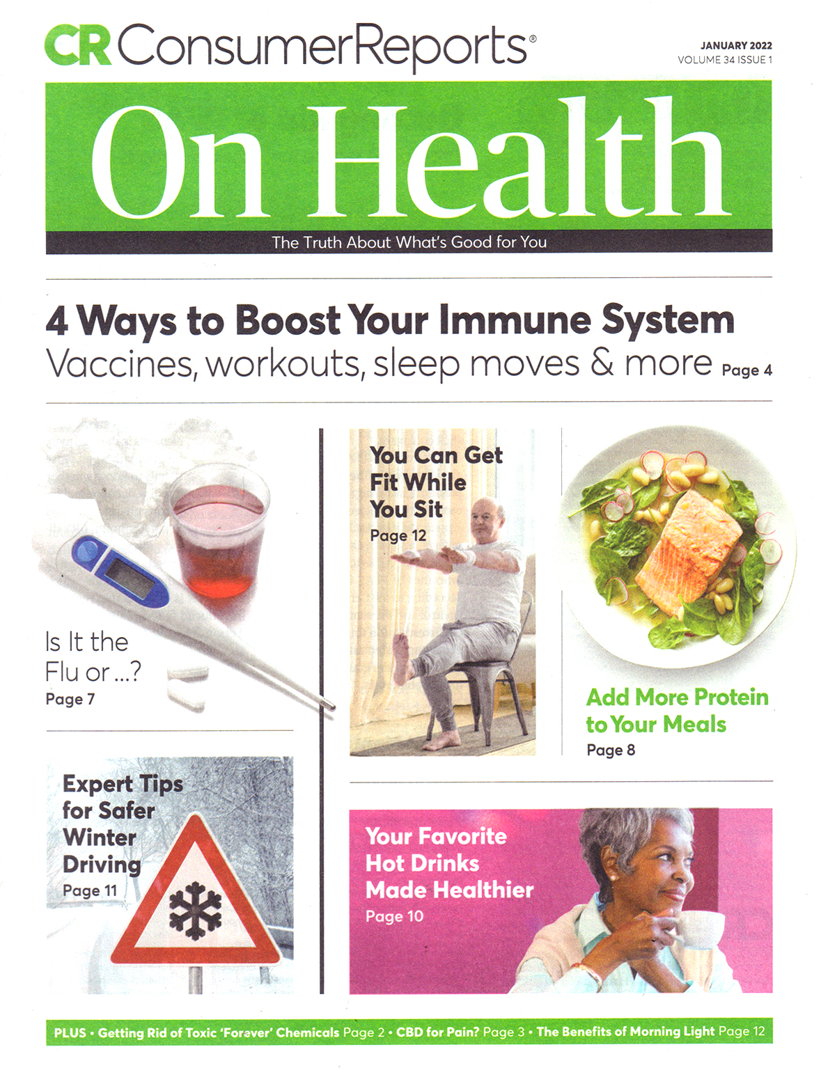 Consumer-Reports-On-Health January 01, 2022 Issue Cover