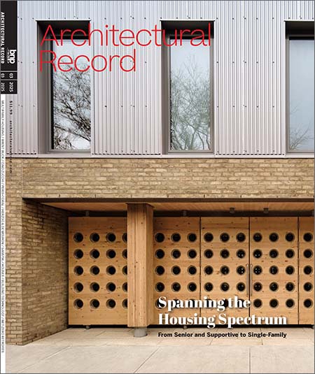Architectural-Record March 01, 2025 Issue Cover