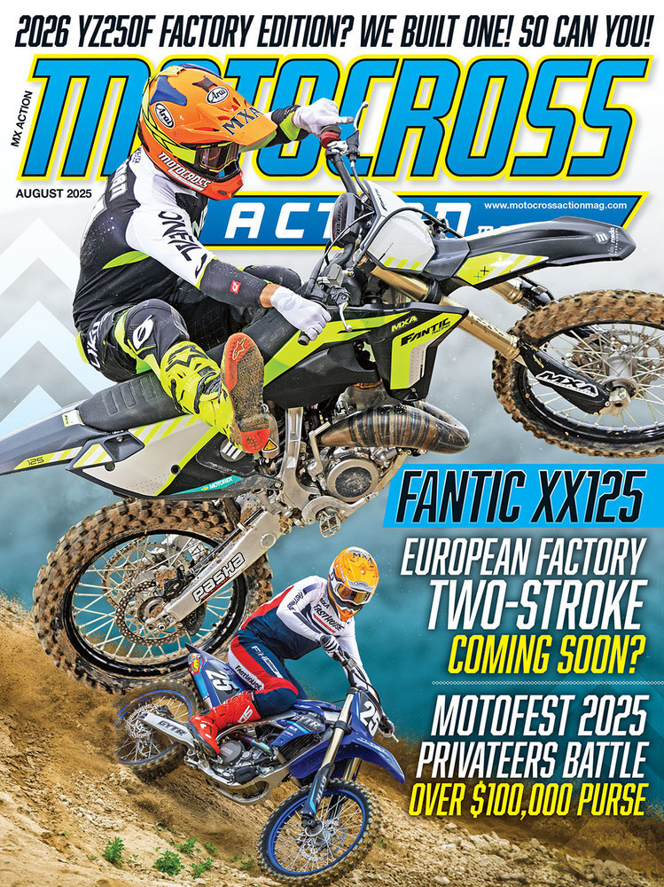 Motocross-Action August 01, 2025 Issue Cover